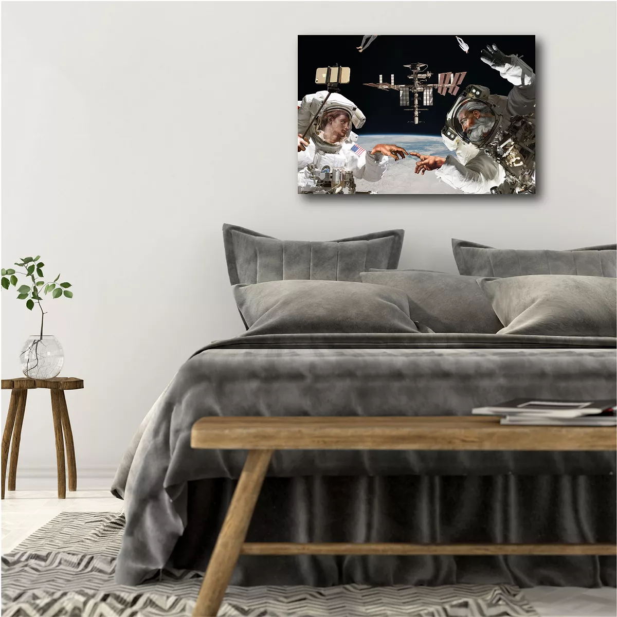 COURTSIDE MARKET Photo Op Gallery-Wrapped Canvas Wall Art - 18 X 26 - Image 2