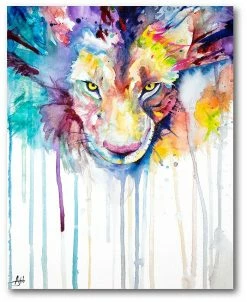 COURTSIDE MARKET Pheus Gallery-Wrapped Canvas Wall Art - 16 X 20