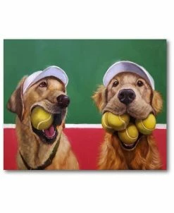 COURTSIDE MARKET Ball Hog Gallery-Wrapped Canvas Wall Art - 16 X 20