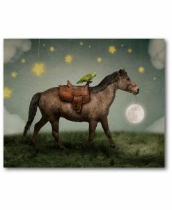 COURTSIDE MARKET Wonderlust Gallery-Wrapped Canvas Wall Art - 16 X 20