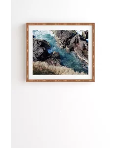 Deny Designs Mazatlan Waters Framed Wall Art