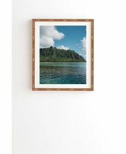 Deny Designs Hawaiian Mountain II Framed Wall Art