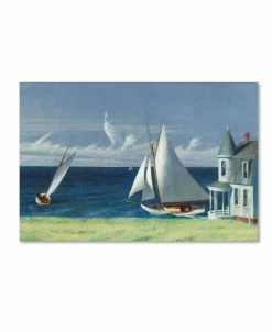 Trademark Global Edward Hopper 'The Lee Shore' Canvas Art - 32 X 22 X 2