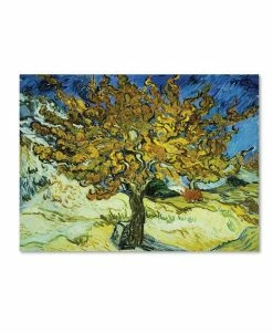 Trademark Global Vincent Van Gogh 'The Mulberry Tree' Canvas Art - 47 X 35 X 2