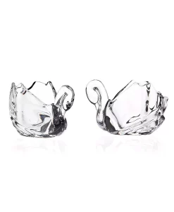 Godinger Swan Voltive Holder - Set Of 2