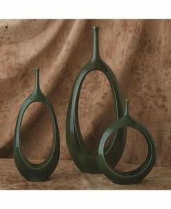 Global Views Open Ring Vase Small