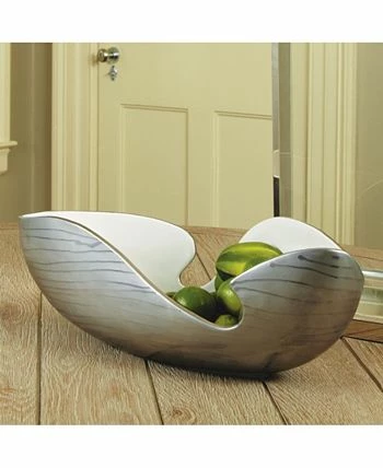 Global Views Platinum Stripe Bowl - Image 2