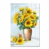 Trademark Global He Macneil Studio 'Sunflowers' Canvas Art - 22 X 32