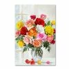 Trademark Global He Macneil Studio 'Roses' Canvas Art - 22 X 32