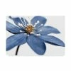 Trademark Global Quartermaine 'Blue Flower On White' Canvas Art - 24 X 16