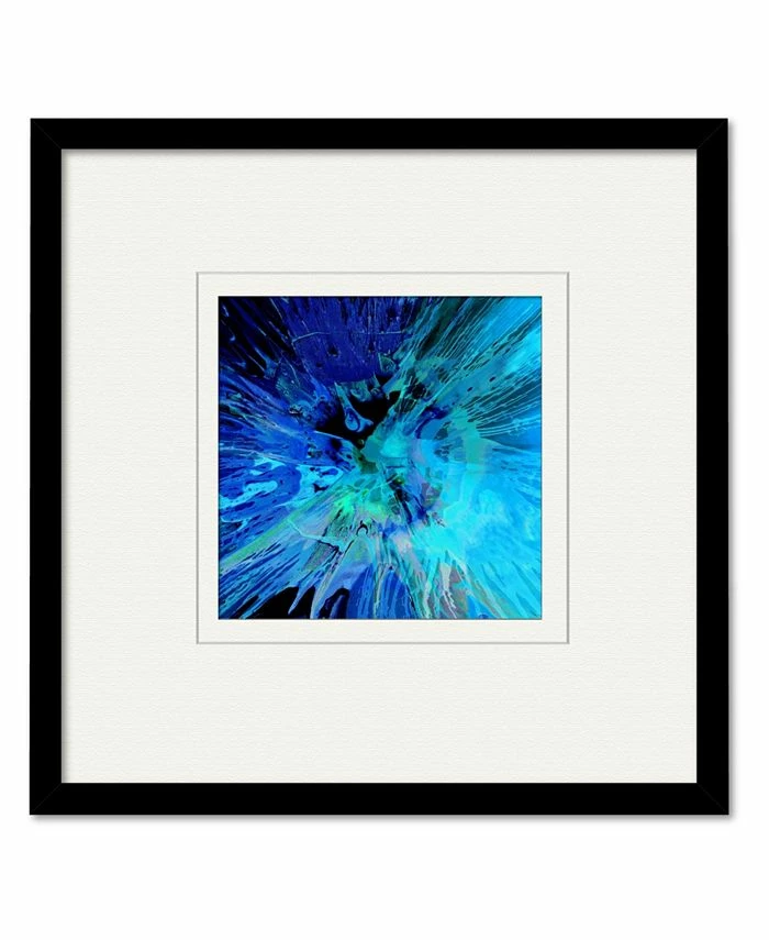 COURTSIDE MARKET Fearless II 16 X 16 Framed And Matted Art