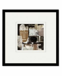 COURTSIDE MARKET Ethno II 16 X 16 Framed And Matted Art