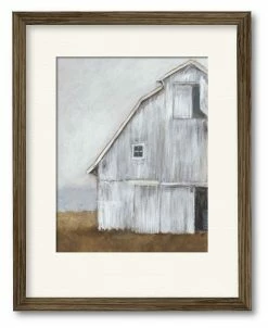 COURTSIDE MARKET Abandoned Barn II 16 X 20 Framed And Matted Art