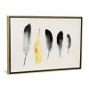 ICanvas Golden Feather By Andreas Lie Gallery-Wrapped Canvas Print - 26 X 40 X 0.75