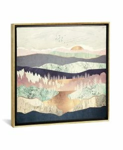 ICanvas Golden Spring Reflection By Spacefrog Designs Gallery-Wrapped Canvas Print - 37 X 37 X 0.75