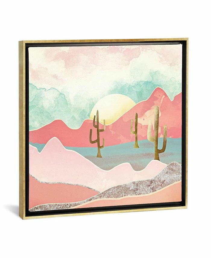 ICanvas Desert Mountain By Spacefrog Designs Gallery-Wrapped Canvas Print - 26 X 26 X 0.75