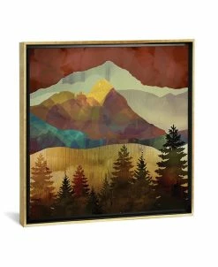 ICanvas Autumn Trees By Spacefrog Designs Gallery-Wrapped Canvas Print - 26 X 26 X 0.75