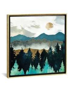 ICanvas Forest Mist By Spacefrog Designs Gallery-Wrapped Canvas Print - 37 X 37 X 0.75