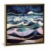 ICanvas Moonlit Ocean By Spacefrog Designs Gallery-Wrapped Canvas Print - 26 X 26 X 0.75