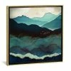 ICanvas Indigo Mountains By Spacefrog Designs Gallery-Wrapped Canvas Print - 37 X 37 X 0.75