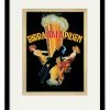 COURTSIDE MARKET Birra Itala Pilsen, 1920 Ca 16 X 20 Framed And Matted Art