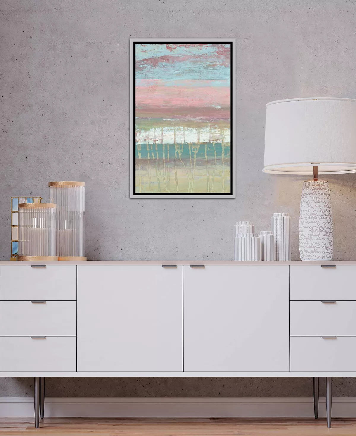 ICanvas Dusted Horizon I By Jennifer Goldberger Gallery-Wrapped Canvas Print - 40 X 26 X 0.75 - Image 4