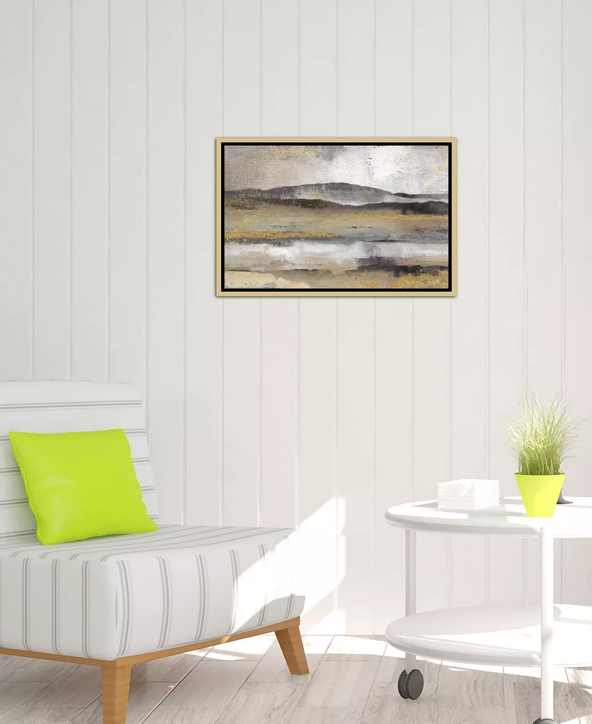 ICanvas Rolling Hills By Nan Gallery-Wrapped Canvas Print - 26 X 40 X 0.75 - Image 4