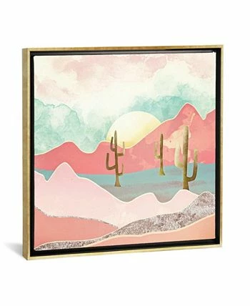 ICanvas Desert Mountain By Spacefrog Designs Gallery-Wrapped Canvas Print - 26 X 26 X 0.75 - Image 3