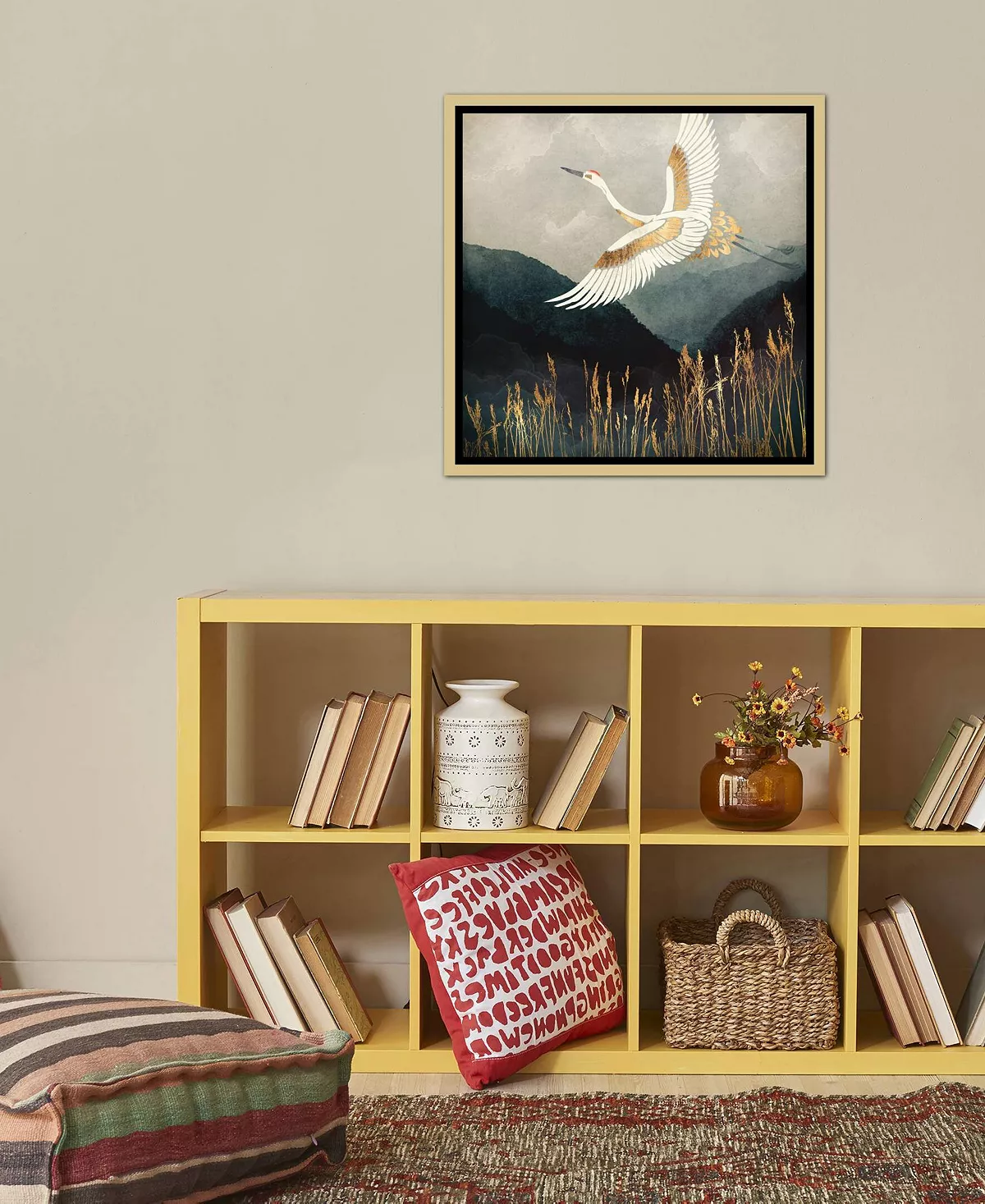 ICanvas Elegant Flight By Spacefrog Designs Gallery-Wrapped Canvas Print - 37 X 37 X 0.75 - Image 4