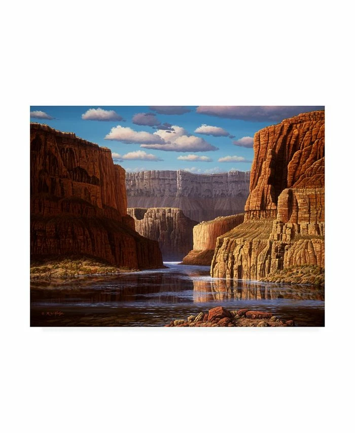 Trademark Global R W Hedge Pristine Sanctuary Canvas Art - 36.5 X 48