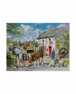 Trademark Global Vor Mitchell The Old Mill Carriage Canvas Art - 19.5 X 26