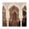 Trademark Global Philippe Hugonnard Made In Spain 3 Arabic Arches In Alhambra II Canvas Art - 36.5 X 48