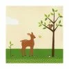 Trademark Global June Erica Vess Woodland Friends Deer I Canvas Art - 19.5 X 26