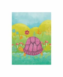 Trademark Global Chariklia Zarris Happy Turtle II Canvas Art - 27 X 33.5