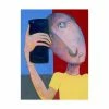 Trademark Global Ronny Z Selfie Abstract Canvas Art - 27 X 33.5