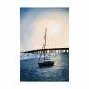 Trademark Global Dann Spider Warren Days End Sailboat Canvas Art - 19.5 X 26