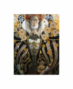 Trademark Global David Galchutt Monarch Black And Silver Canvas Art - 19.5 X 26