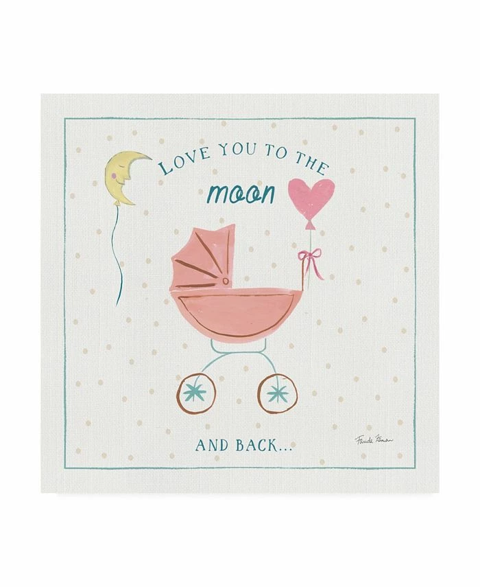 Trademark Global Farida Zaman Happy Baby III Canvas Art - 19.5 X 26