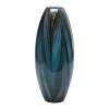 Cyan Design Feather Vase - Blue