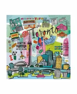 Trademark Global Farida Zaman Global Travel XIII Canvas Art - 15.5 X 21