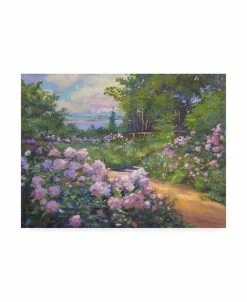 Trademark Global David Lloyd Glover Beach Garden Impressions Canvas Art - 15 X 20