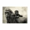 Trademark Global Antje Wenner Braun Life Gorillas Canvas Art - 15 X 20