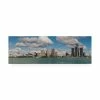 Trademark Global Monte Nagler Detroit Skyline Panorama 2 Canvas Art - 37 X 49
