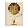 Trademark Global Fab Funky Hot Air Balloon, Zephier Canvas Art - 19.5 X 26