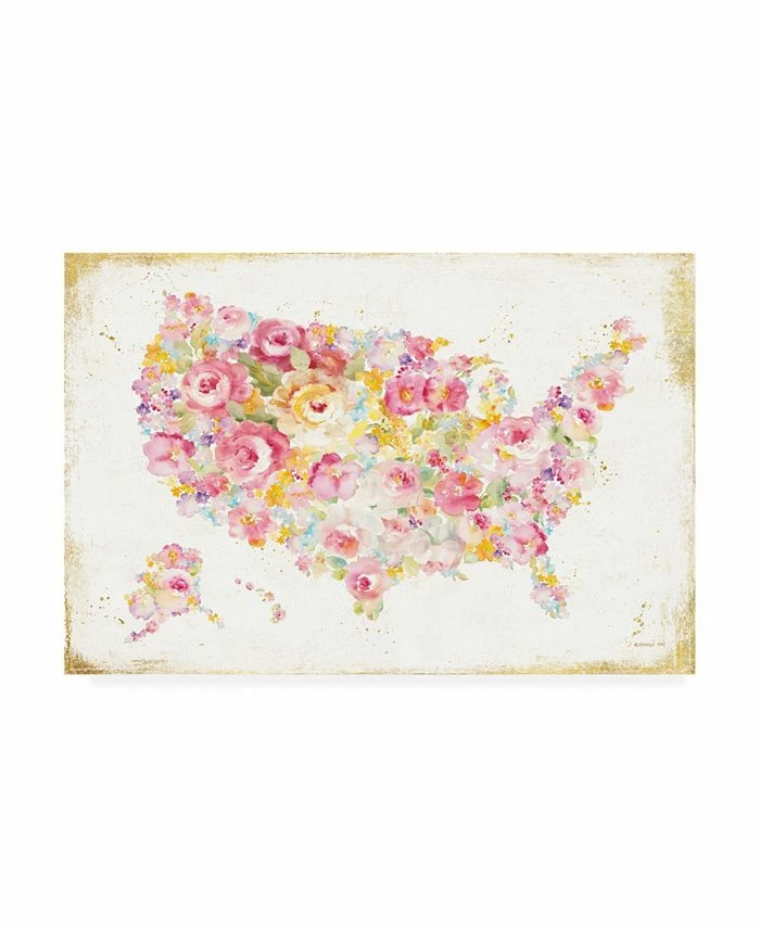 Trademark Global Danhui Nai Midsummer USA Canvas Art - 36.5 X 48