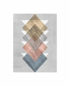 Trademark Global Jennifer Goldberger Diamond Align I Canvas Art - 19.5 X 26