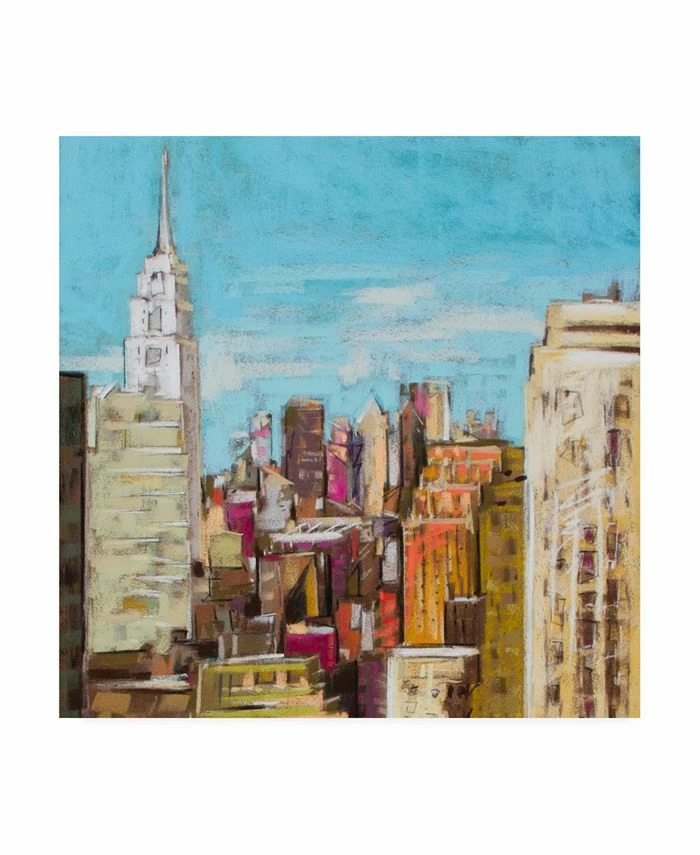 Trademark Global Jennifer Gardner City Color I Canvas Art - 19.5 X 26