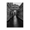 Trademark Global Danny Head B&W Bridge Of Sighs Canvas Art - 36.5 X 48