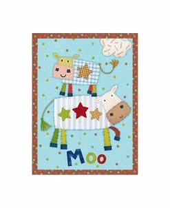 Trademark Global Viv Eisner Farm Friends Animals I Canvas Art - 36.5 X 48