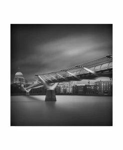 Trademark Global Ahmed Thabet Millennium Bridge Canvas Art - 15 X 20